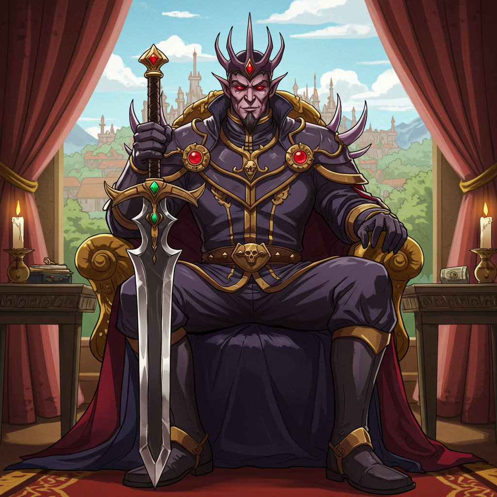Purple Dragon Hell Lord